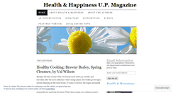 Desktop Screenshot of healthandhappinessupmag.com